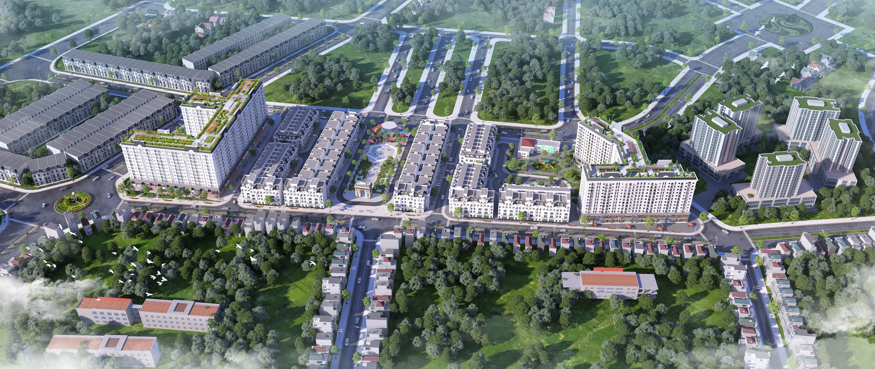 Hausman nằm tại giao điểm của L&ecirc; Quang Đạo k&eacute;o d&agrave;i v&agrave; đường 70&nbsp; mới, c&aacute;ch Aeon Mall H&agrave; Đ&ocirc;ng chỉ 500m &nbsp;