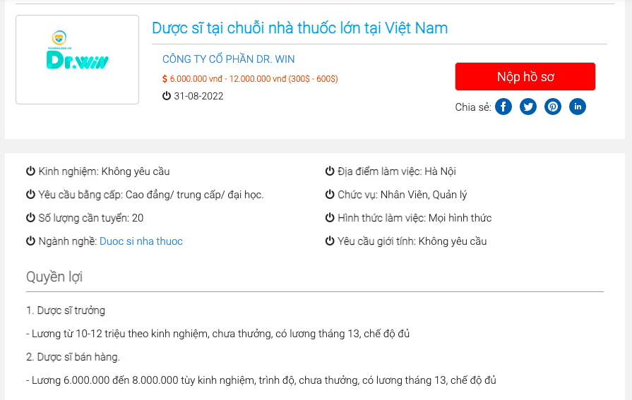 Nguồn: Website pharma360.vn