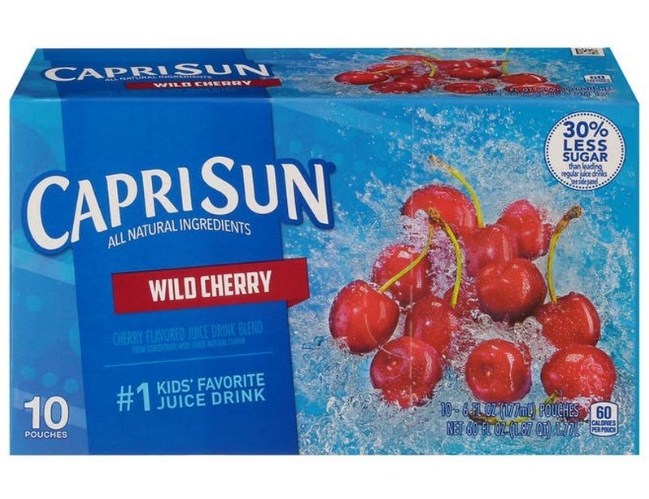 Thu hồi khẩn nước tr&aacute;i c&acirc;y Capri Sun&nbsp;