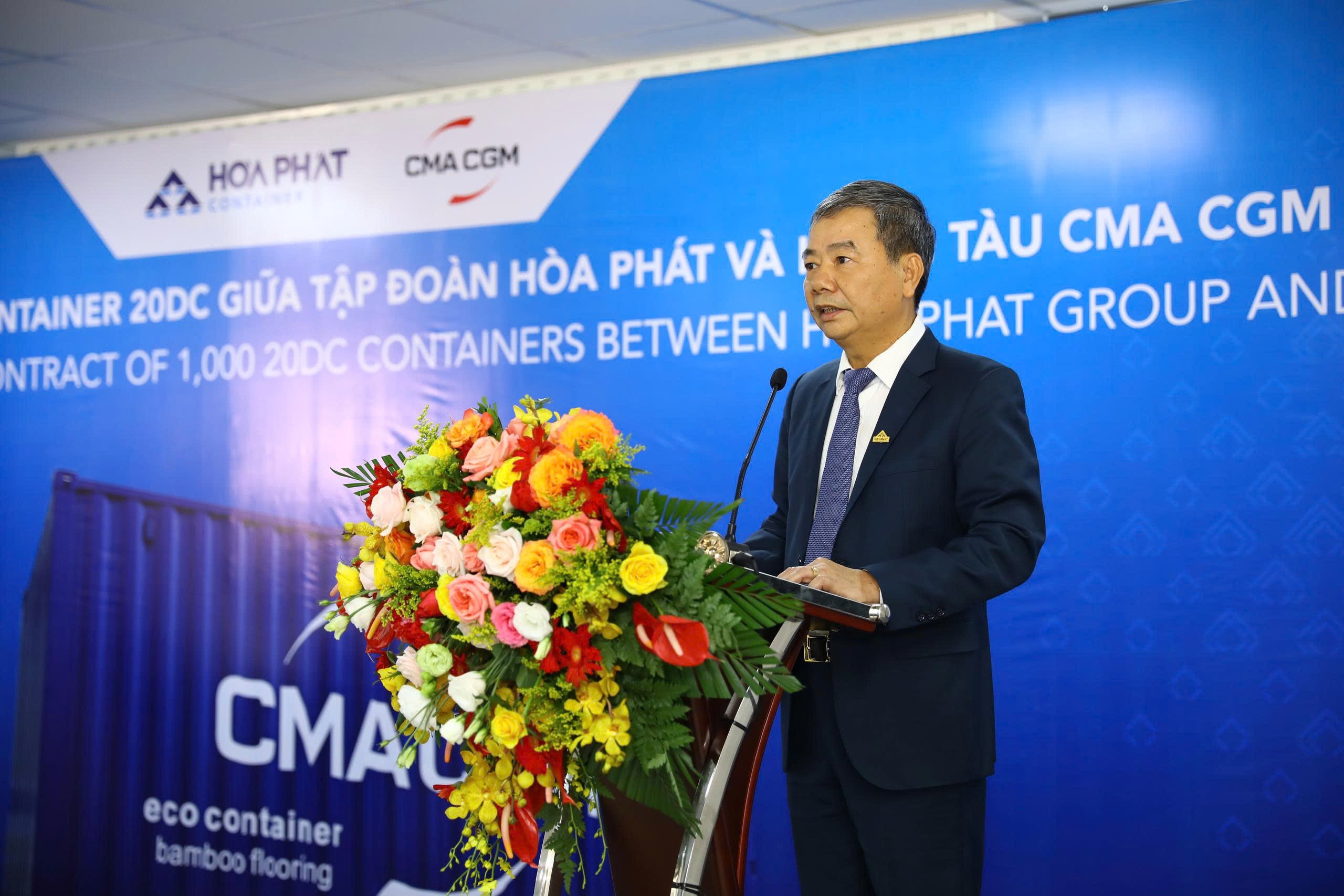 H&#242;a Ph&#225;t b&#224;n giao 1.000 container cho h&#227;ng t&#224;u Top 3 thế giới - Ảnh 3