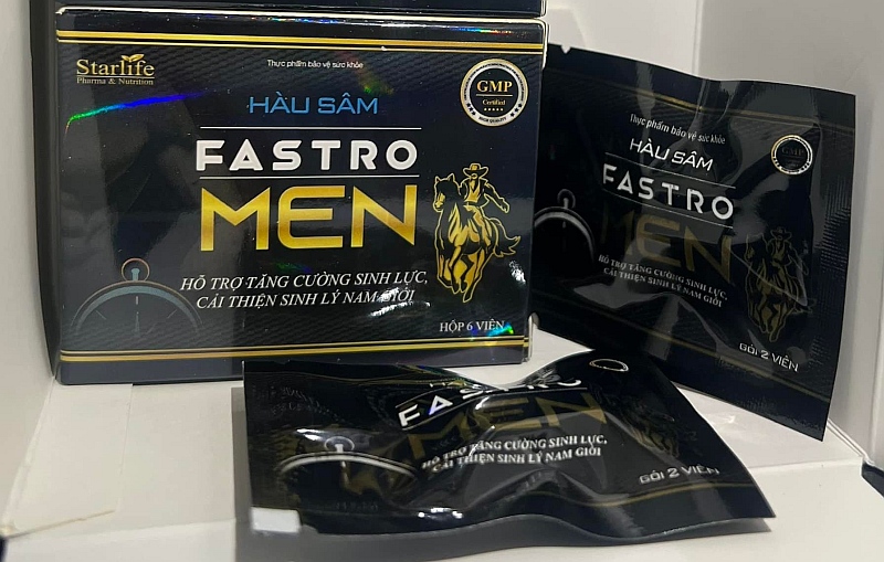 Cảnh b&#225;o: Ph&#225;t hiện chất cấm trong sản phẩm TPBVSK H&#192;U S&#194;M FASTRO MEN - Ảnh 1