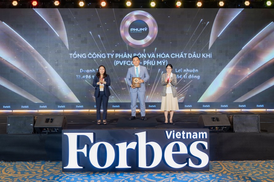 Ph&#250; Mỹ - PVFCCo xuất sắc đạt danh hiệu k&#233;p Top 50 c&#244;ng ty ni&#234;m yết tốt nhất v&#224; Top 25 Thương hiệu dẫn đầu Việt Nam năm 2025 - Ảnh 1