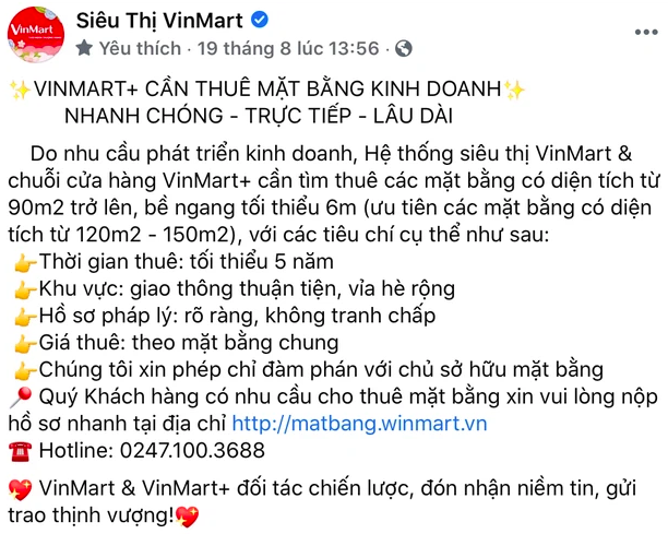 Tiền thu&#234; giảm 20-30% giữa đại dịch Covid-19, c&#225;c đại gia b&#225;n lẻ B&#225;ch Ho&#225; Xanh,Vinmart… đua nhau săn đ&#243;n mặt bằng đẹp gi&#225; hời - Ảnh 3