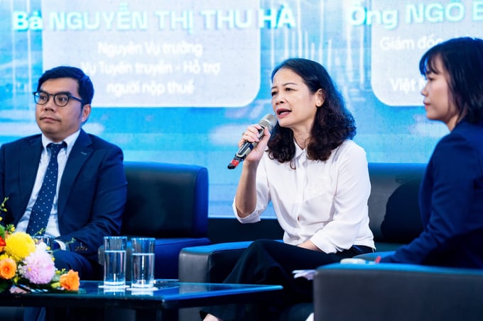 B&agrave; Nguyễn Thị Thu H&agrave;, nguy&ecirc;n Vụ trưởng Vụ Tuy&ecirc;n truyền - Hỗ trợ người nộp thuế, Ch&aacute;nh văn ph&ograve;ng VTCA.