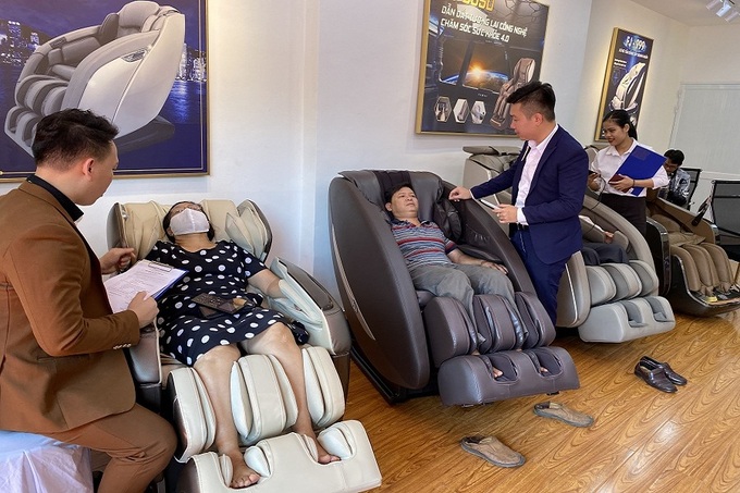 Tăng cường r&agrave; so&aacute;t, kiểm tra h&oacute;a đơn đối với ghế massage v&agrave; c&aacute;c mặt h&agrave;ng tương tự.