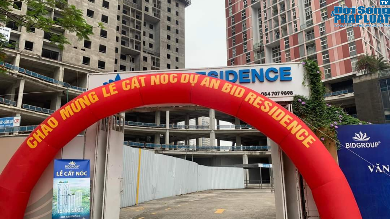 Dự &aacute;n&nbsp;BID RESIDENCE của&nbsp;BIDGROUP bị "đắp chiếu" trong thời gian d&agrave;i