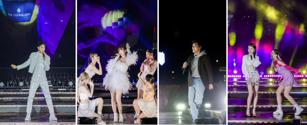 S&ocirc;i động với c&aacute;c m&agrave;n tr&igrave;nh diễn từ c&aacute;c ca sĩ nổi tiếng h&agrave;ng đầu Việt Nam như Isaac, Min, Hieuthuhai, Phương Ly&hellip;