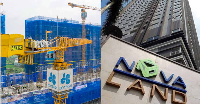 Lợi nhuận Tập đo&agrave;n X&acirc;y dựng H&ograve;a B&igrave;nh v&agrave; Novaland ch&ecirc;nh lệch sau kiểm to&aacute;n.