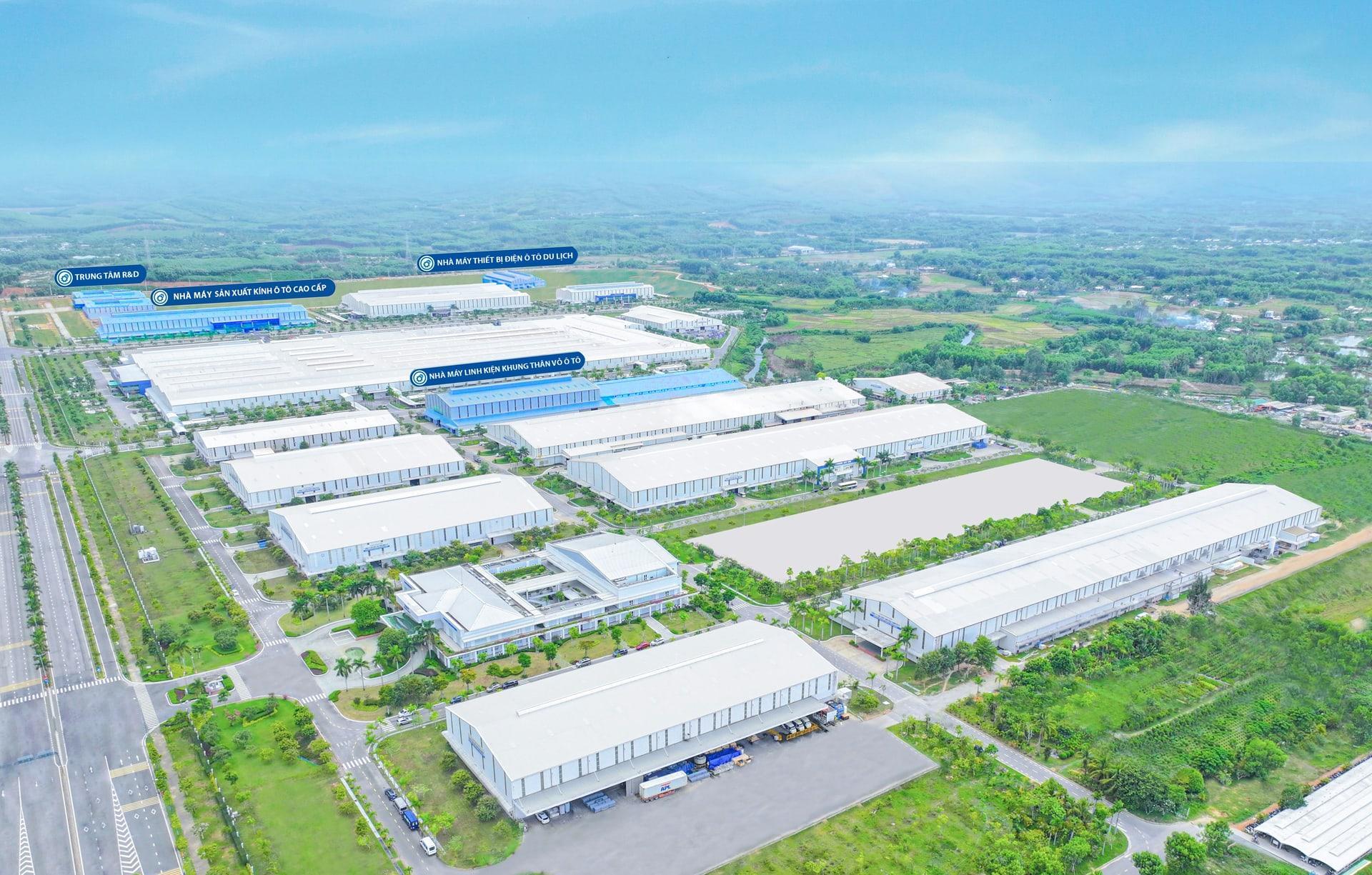 C&aacute;c dự &aacute;n mới của THACO INDUSTRIES được kh&aacute;nh th&agrave;nh v&agrave; đưa v&agrave;o hoạt động đầu năm 2025.
