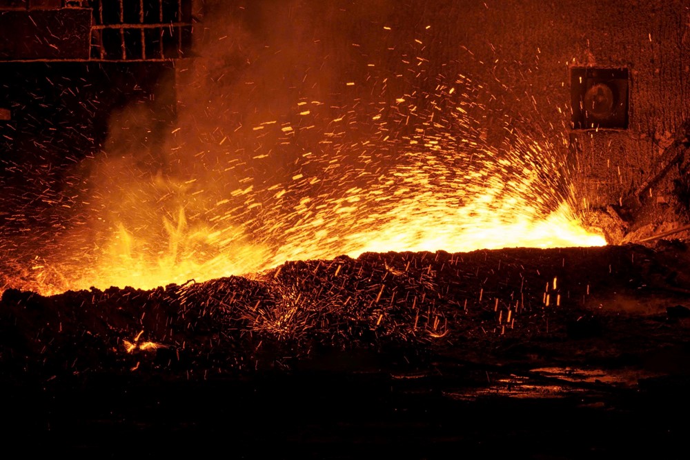 Gang lỏng của l&ograve; cao số 2 Dung Quất 2 ra l&ograve;