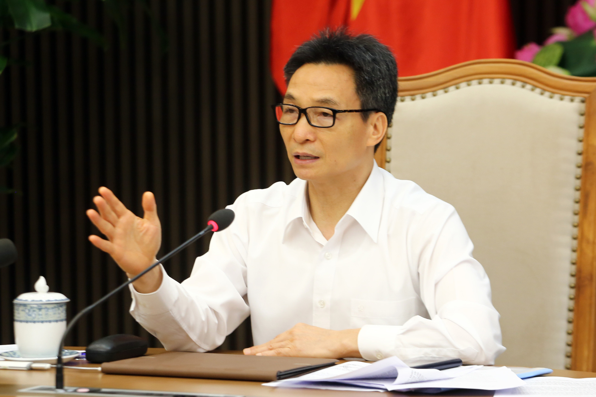 Ph&oacute; Thủ tướng Vũ Đức Đam - Ảnh: VGP