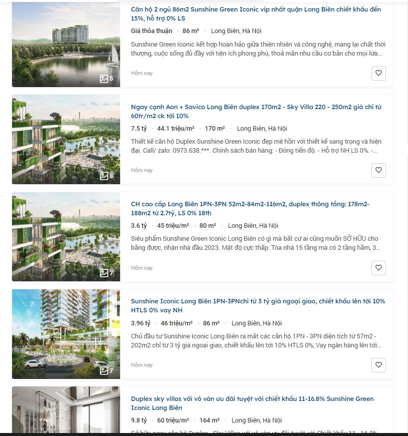 Dự &aacute;n căn hộ Sunshine Green Iconic chiết khấu 10 - 16%