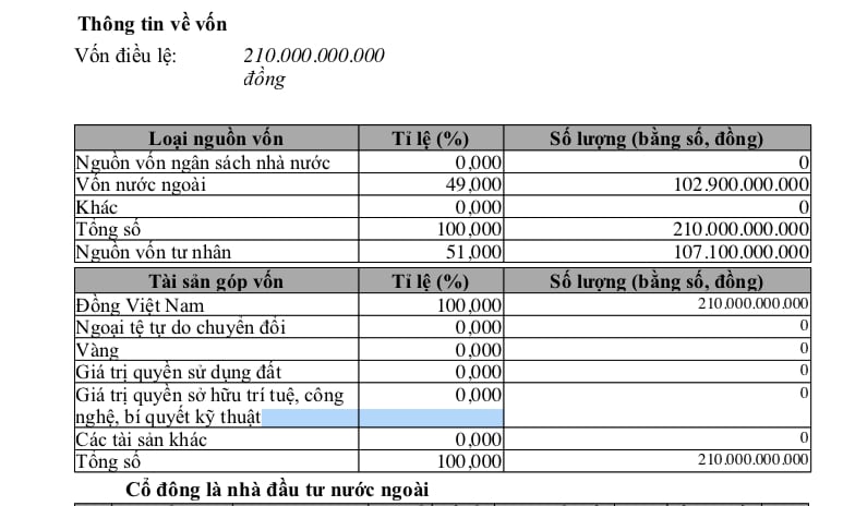 Vốn điều lệ của&nbsp;Tập đo&agrave;n đầu tư Hồng Nguy&ecirc;n l&agrave; 210 tỷ đồng.&nbsp;