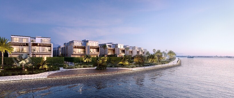 121 dinh thự The Rivus mang thương hiệu Elie Saab được v&iacute; như kiệt t&aacute;c &ldquo;may đo&rdquo; cho giới thượng lưu, mang thế giới lộng lẫy của thời trang cao cấp v&agrave;o kh&ocirc;ng gian sống