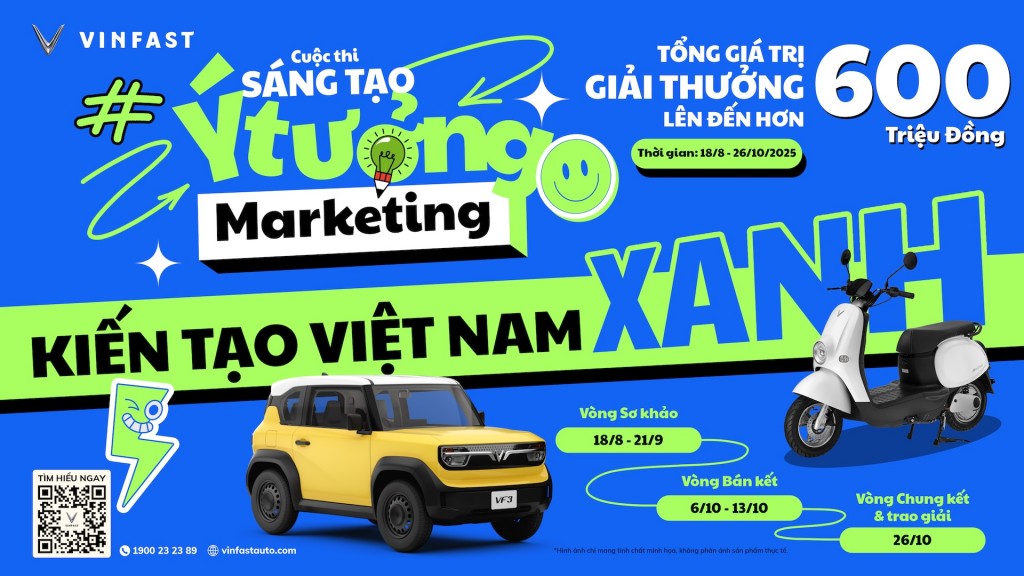 Giới trẻ h&#224;o hứng “săn” giải thưởng lớn từ cuộc thi “Kiến tạo Việt Nam Xanh” - Ảnh 1