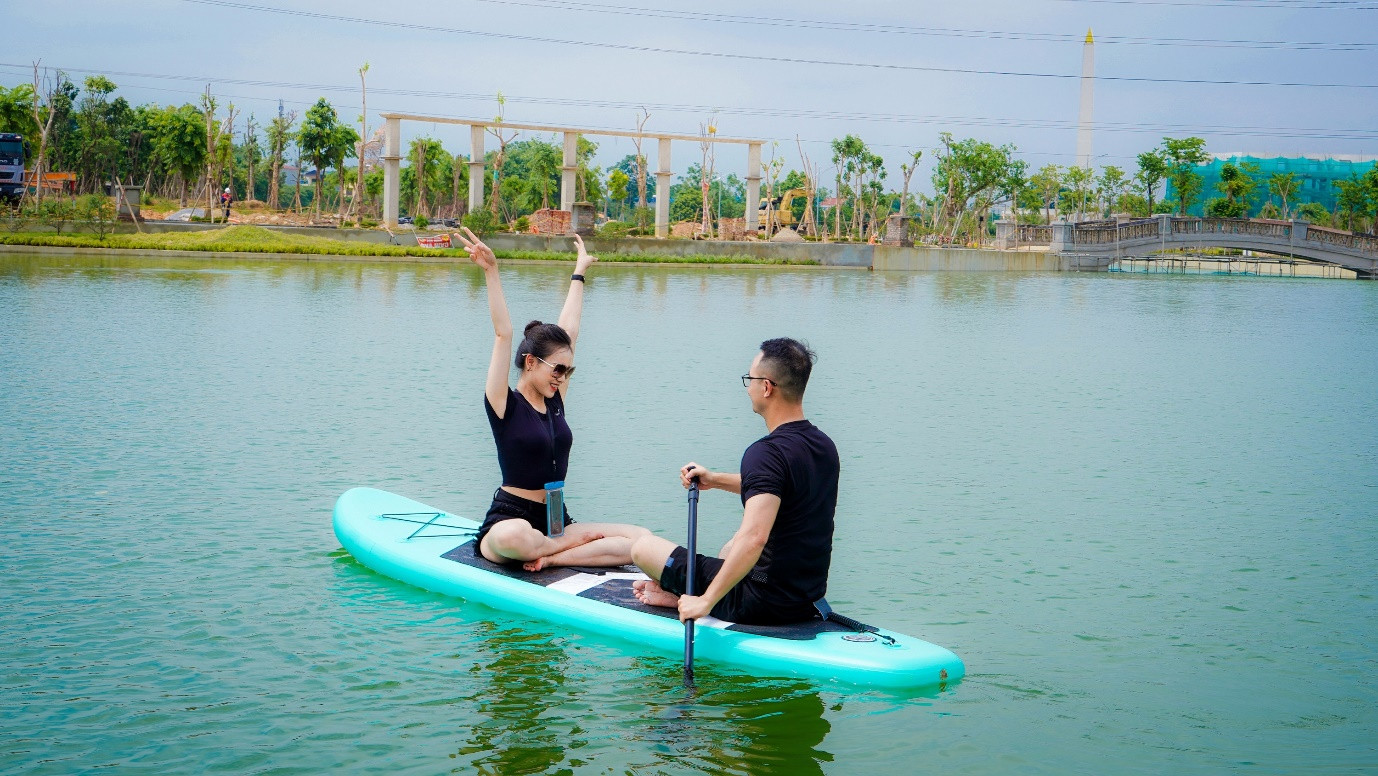 C&ocirc;ng vi&ecirc;n Hồ Mắt Rồng &ndash; nơi l&yacute; tưởng cho ng&agrave;y mới năng động.