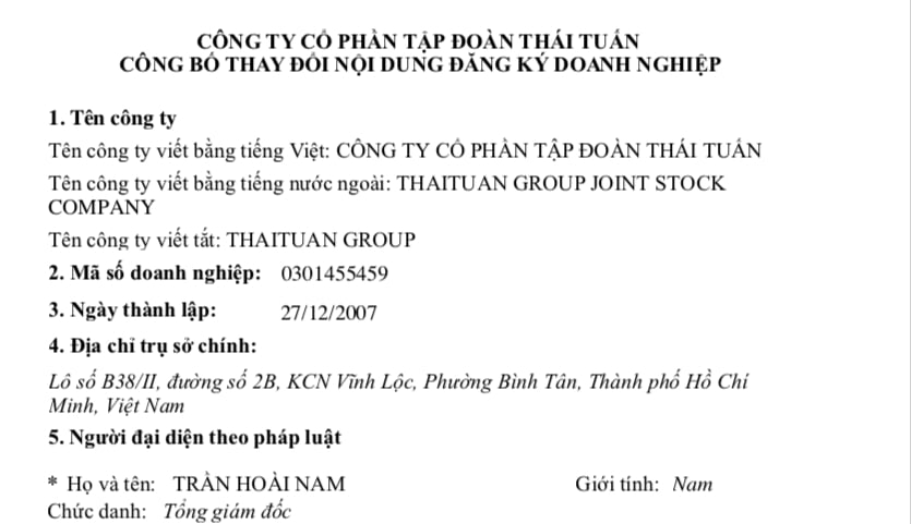 Tập đo&#224;n Th&#225;i Tuấn chưa thể thanh to&#225;n 881 tỷ gốc v&#224; l&#227;i tr&#225;i phiếu - Ảnh 2
