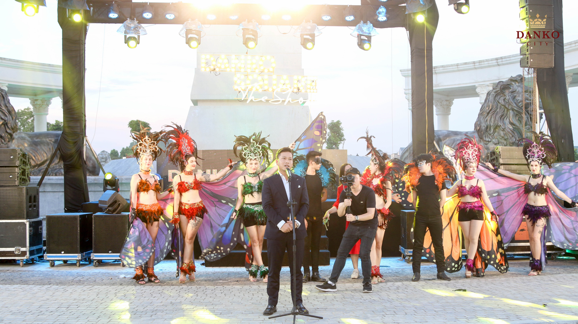 &Ocirc;ng Đỗ Linh &ndash; Ph&oacute; TGĐ Danko Group ph&aacute;t biểu tại sự kiện