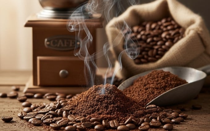 Gi&#225; c&#224; ph&#234; trong nước tiếp tục giảm mạnh - Ảnh 1