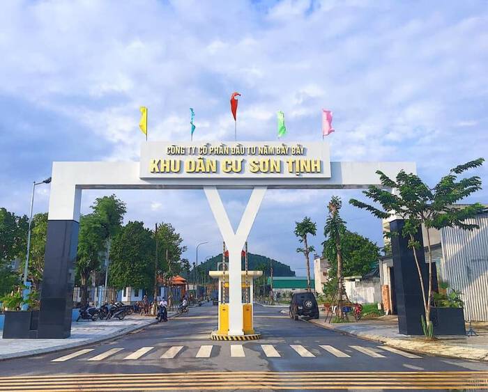 Khu d&acirc;n cư Sơn Tịnh - Quảng Ng&atilde;i