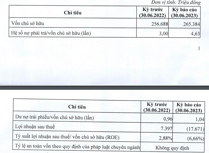 C&aacute;c chỉ ti&ecirc;u t&agrave;i ch&iacute;nh cơ bản của IMG Huế.