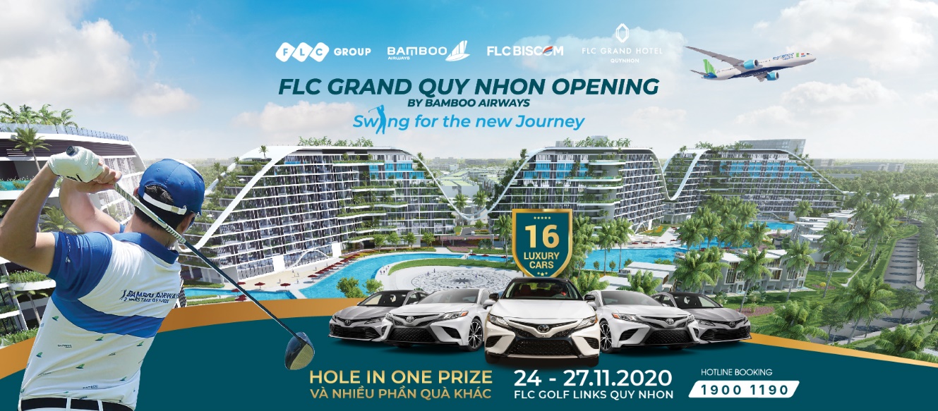16 xe sang chờ đ&#243;n golfer trong giải đấu mừng kh&#225;nh th&#224;nh kh&#225;ch sạn FLCGrand Hotel Quy Nhon - Ảnh 1