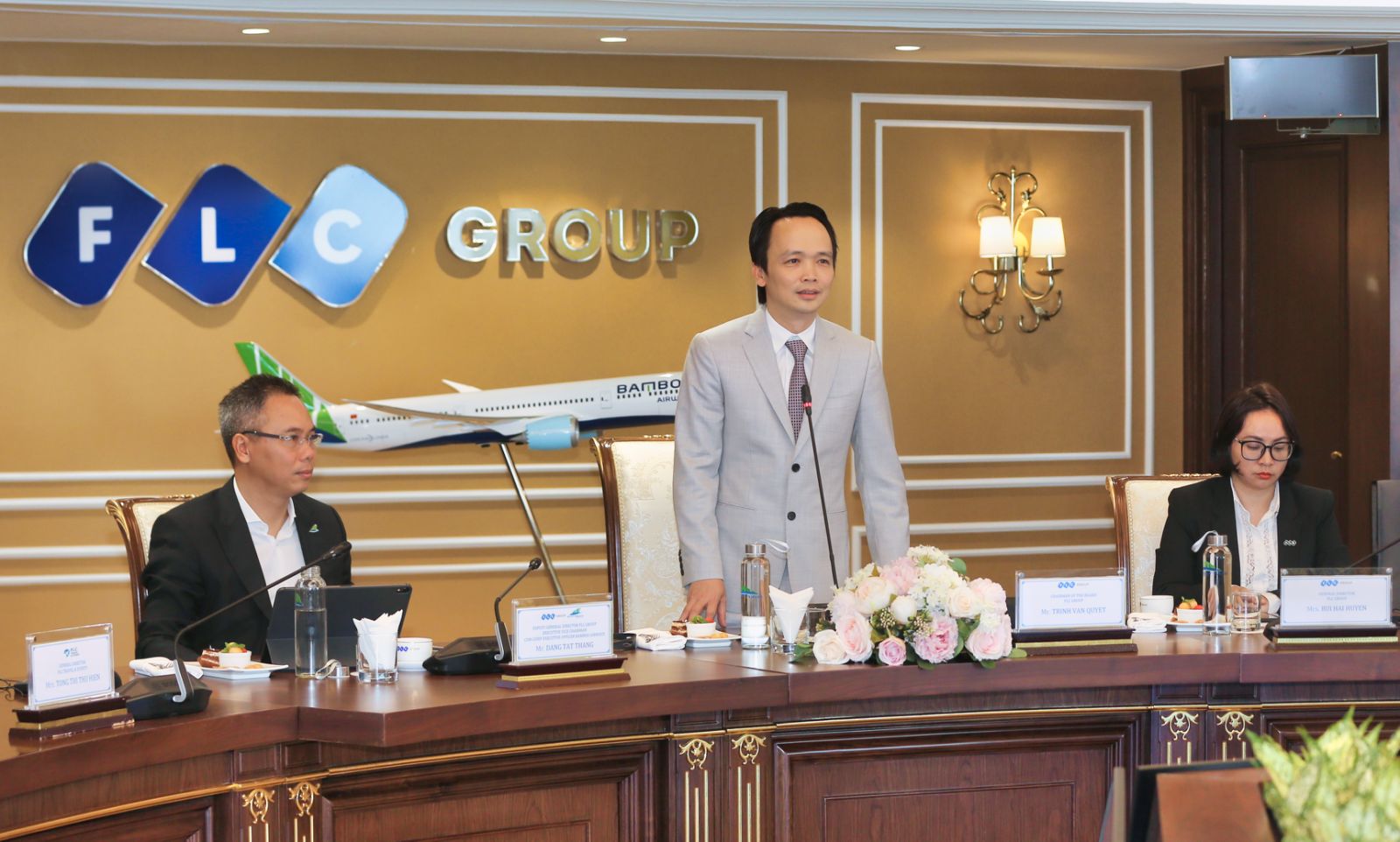 Chủ tịch tập đo&agrave;n FLC Trịnh Văn Quyết &nbsp;