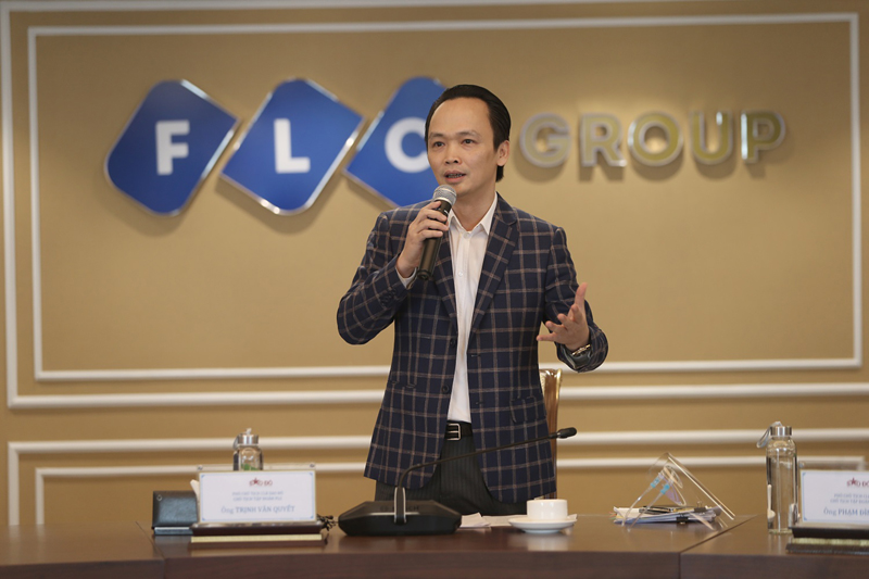 &Ocirc;ng Trịnh Văn Quyết, Chủ tịch FLC