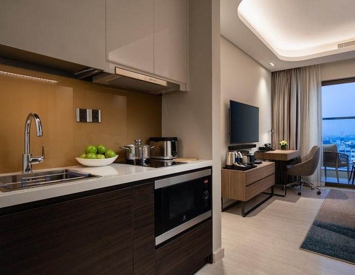 Bếp của người miền Nam thi&ecirc;n nhiều đến sự nhanh ch&oacute;ng, tiện dụng v&agrave; thẩm mỹ. Ảnh minh họa: một dự &aacute;n của Văn Ph&uacute; - Invest