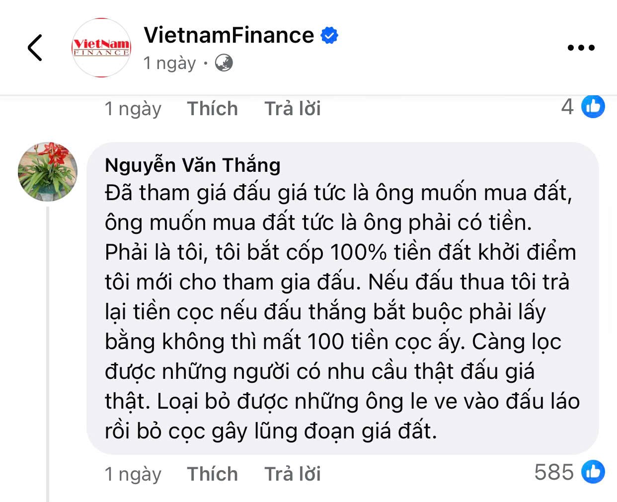 Tăng cọc đấu gi&#225; đất l&#234;n 100% mức khởi điểm, 5 năm kh&#244;ng được b&#225;n? - Ảnh 2