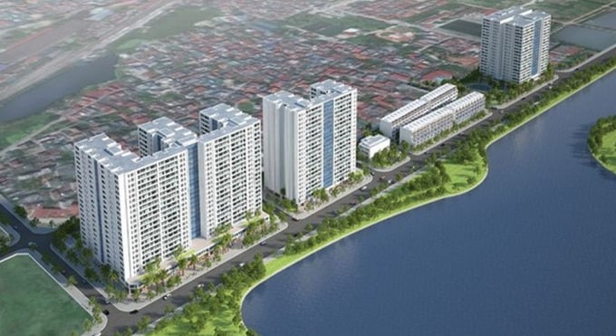 Phối cảnh dự &aacute;n nh&agrave; ở x&atilde; hội Thượng Thanh (ảnh minh họa).