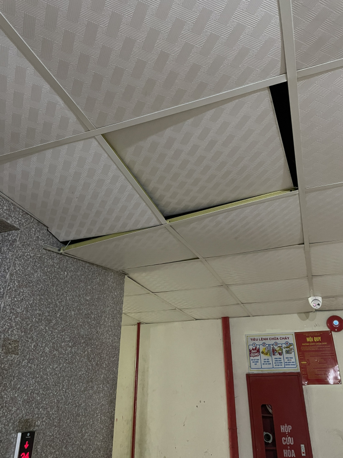 Những hạng mục xuống cấp trầm trọng nhiều năm nay nhưng kh&ocirc;ng được tu sửa...