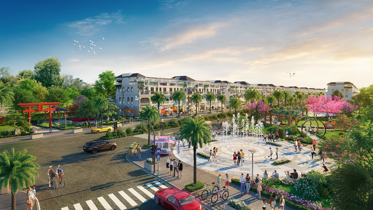 Ngo&agrave;i l&agrave; tuyến phố thương mại sầm uất, Imperia Grand Plaza Đức H&ograve;a c&ograve;n kiến tạo điểm đến vui chơi, trải nghiệm văn h&oacute;a ấn tượng.&nbsp;