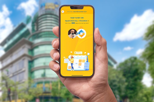 Kh&aacute;ch h&agrave;ng c&oacute; trải nghiệm th&uacute; vị về h&agrave;nh tr&igrave;nh gắn b&oacute; với PVcomBank ngay tr&ecirc;n PV Mobile Banking &nbsp;