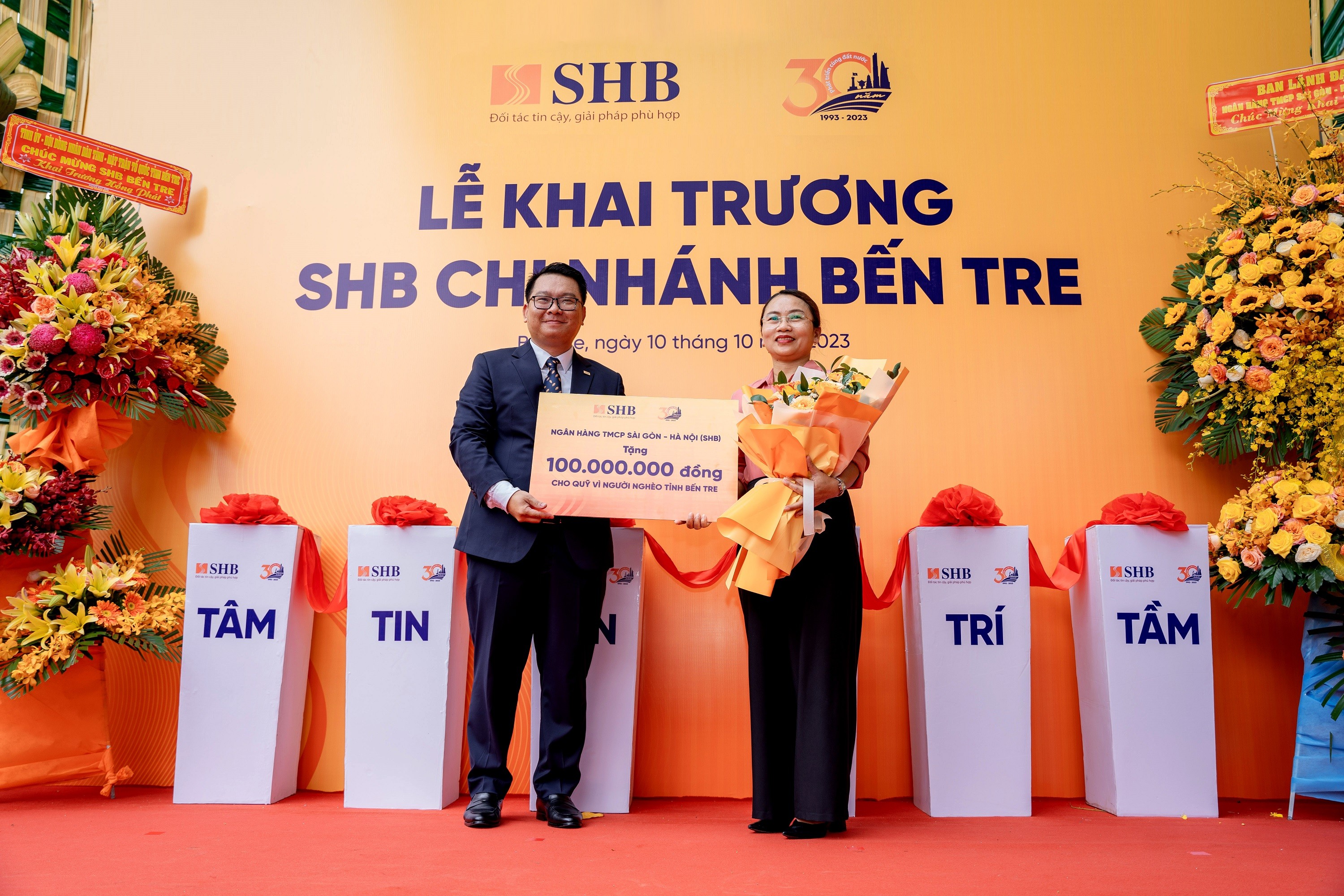 SHB khai trương chi nh&#225;nh tại Bến Tre - Ảnh 4