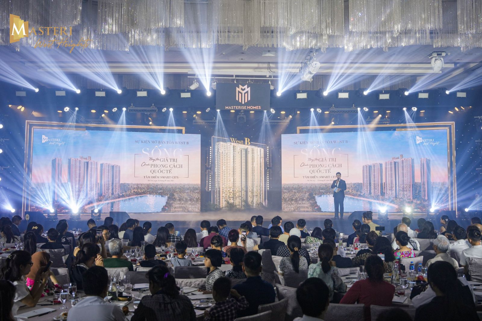 Sự kiện mở b&aacute;n To&agrave;&nbsp;West B - Masteri West Heights với sự tham dự của hơn 800 kh&aacute;ch mời