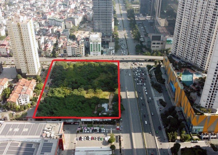 Dự &aacute;n Th&aacute;p t&agrave;i ch&iacute;nh Quốc tế IFT do Tập đo&agrave;n Bảo Việt l&agrave;m chủ đầu tư bị bỏ hoang nhiều năm.