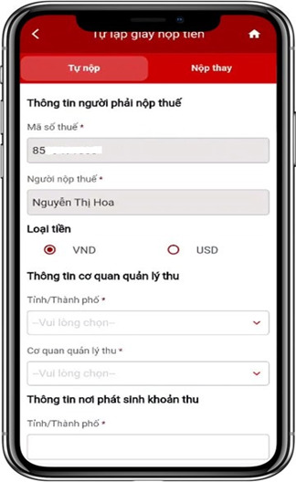 Hướng dẫn c&#225;ch tự nộp thuế tr&#234;n eTax Mobile - Ảnh 2