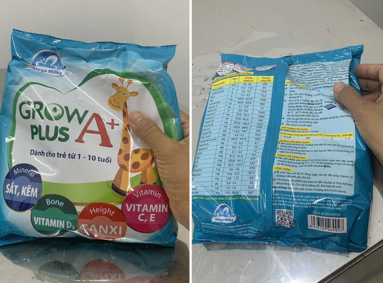 Bất an sữa học đường - B&#224;i 1: Nhiều th&#224;nh phần kh&#244;ng đạt 70% so với c&#244;ng bố, sữa của C&#244;ng ty Mega Milky vẫn được h&#224;ng loạt trường mua  - Ảnh 1