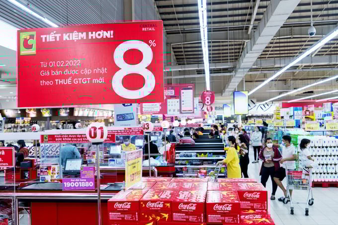 Đề xuất tiếp tục giảm 2% thuế VAT trong 6 th&aacute;ng đầu năm 2024. (Ảnh minh họa)