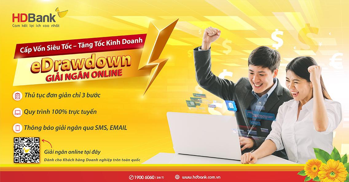 HDBank triển khai ứng dụng ‘eDrawdown giải ng&#226;n online, tiền về ngay t&#224;i khoản’ - Ảnh 3