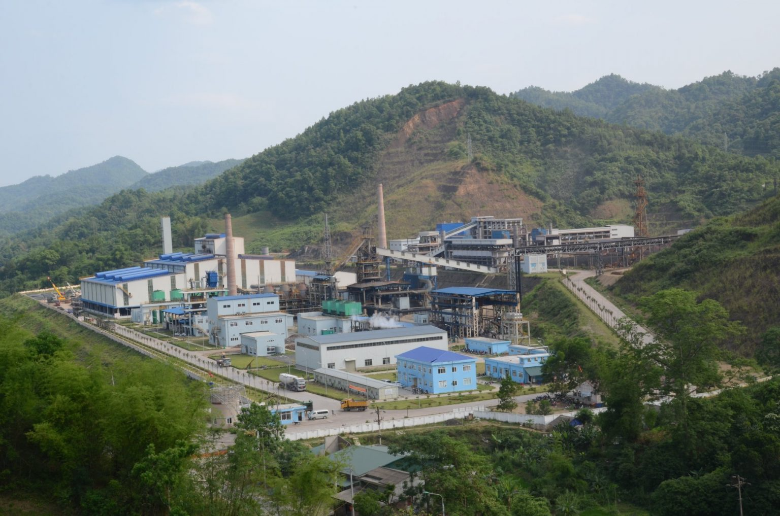 Nh&agrave; m&aacute;y Gang th&eacute;p Cao Bằng. (Ảnh:CBI)