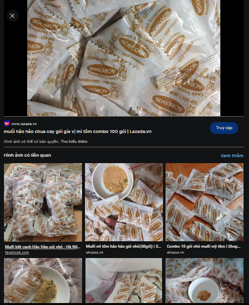 Cẩn trọng khi mua c&#225;c sản phẩm g&#243;i s&#250;p &#39;Hảo Hảo t&#244;m chua cay&#39; lẻ ngo&#224;i thị trường - Ảnh 1