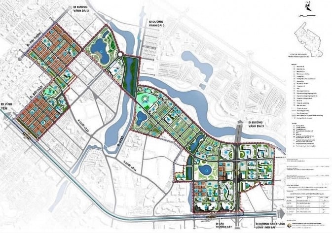 Quy hoạch chi tiết tỷ lệ 1/500 tại khu đ&ocirc; thị M&ecirc; Linh.