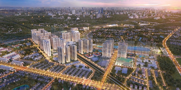 Vinhomes Smart City được cộng đồng quốc tế đ&aacute;nh gi&aacute; cao với vị tr&iacute; đắt gi&aacute;, nơi giao cắt của nhiều tuyến đường huyết mạch lớn nhất H&agrave; Nội &nbsp;