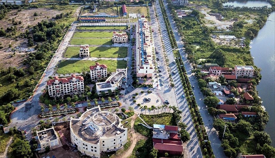 Khu đ&ocirc; thị Our City từng được kỳ vọng sẽ l&agrave;m thay đổi diện mạo đ&ocirc; thị nh&agrave; ở, như một điểm nhấn trong đ&ocirc; thị Hải Ph&ograve;ng. Ảnh: Tiền Phong