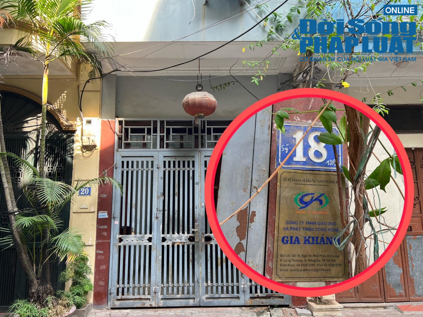 C&ocirc;ng ty TNHH C&ocirc;ng nghệ cao Gia Kh&aacute;nh c&oacute; địa chỉ ở số 18, ng&otilde; 14 Ph&aacute;o Đ&agrave;i L&aacute;ng, phường L&aacute;ng Thượng, quận Đống Đa, H&agrave; Nội. Đ&acirc;y l&agrave; nh&agrave; thầu duy nhất tham gia v&agrave; tr&uacute;ng g&oacute;i thầu n&agrave;y.