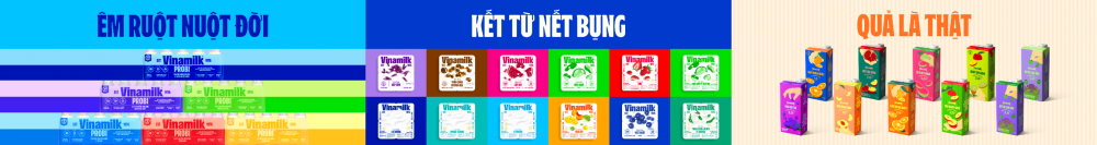 Nhiều sản phẩm Vinamilk đồng loạt đổi &ldquo;&aacute;o&rdquo; mới trong thời gian qua&nbsp;