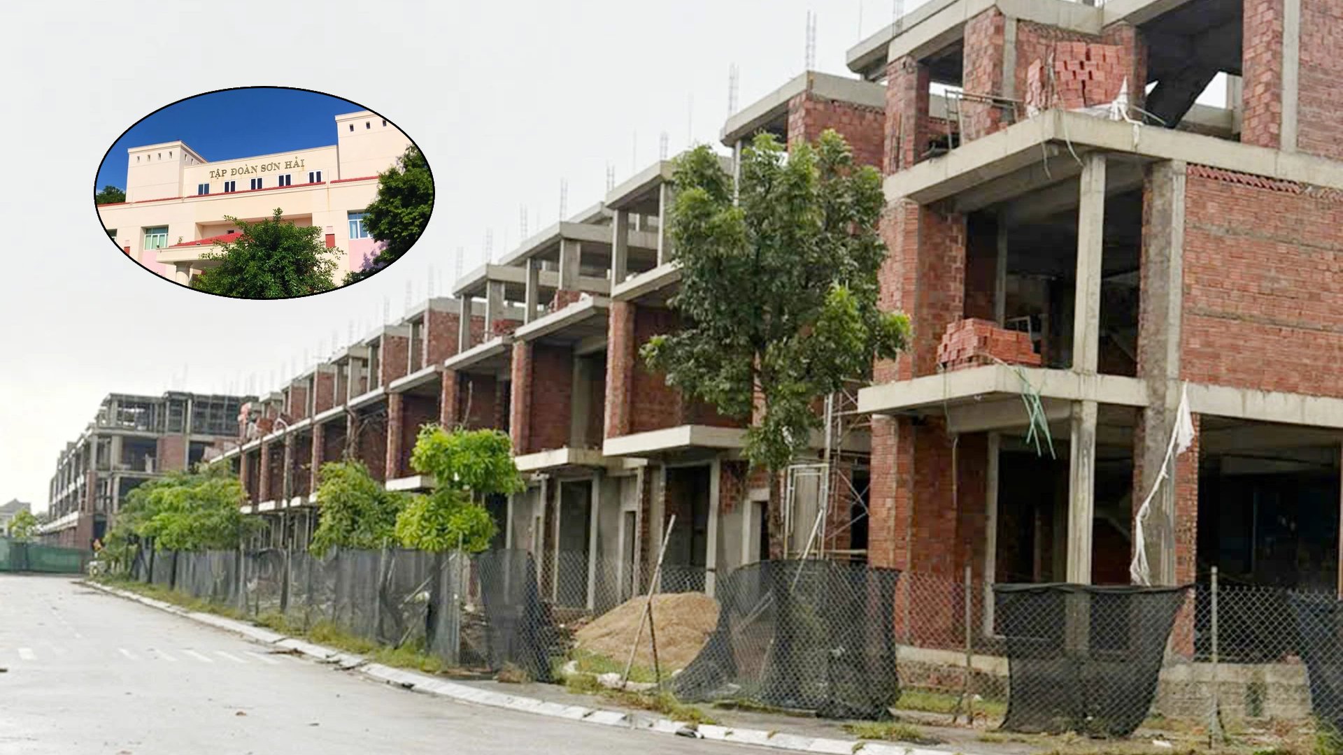 Dự &aacute;n khu nh&agrave; ở thương mại ph&iacute;a T&acirc;y Nam do C&ocirc;ng ty TNHH Tập đo&agrave;n Sơn Hải l&agrave;m nh&agrave; đầu tư.