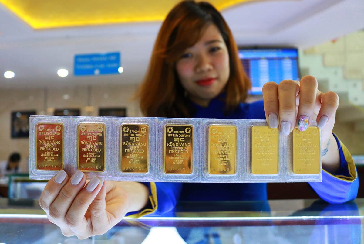 C&#244;ng ty SJC giảm mạnh doanh thu b&#225;n v&#224;ng - Ảnh 1